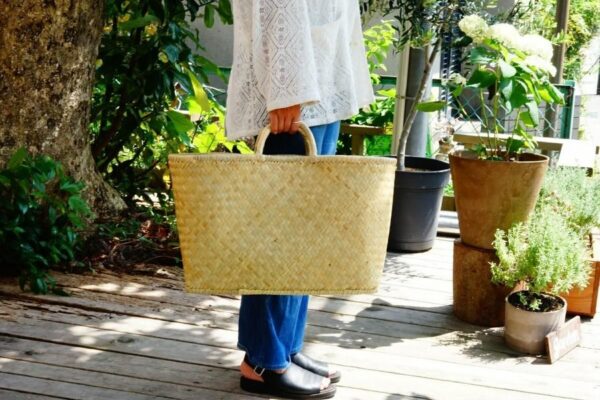 【予約受付開始】今年も松野屋のかごバッグとざるを入荷します。