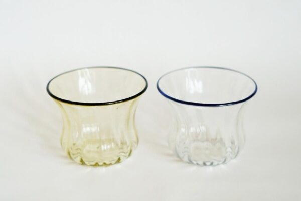 【Gift】結婚祝い 新築祝い ヴィンテージ冷茶グラス 220ml 2色セット glass32